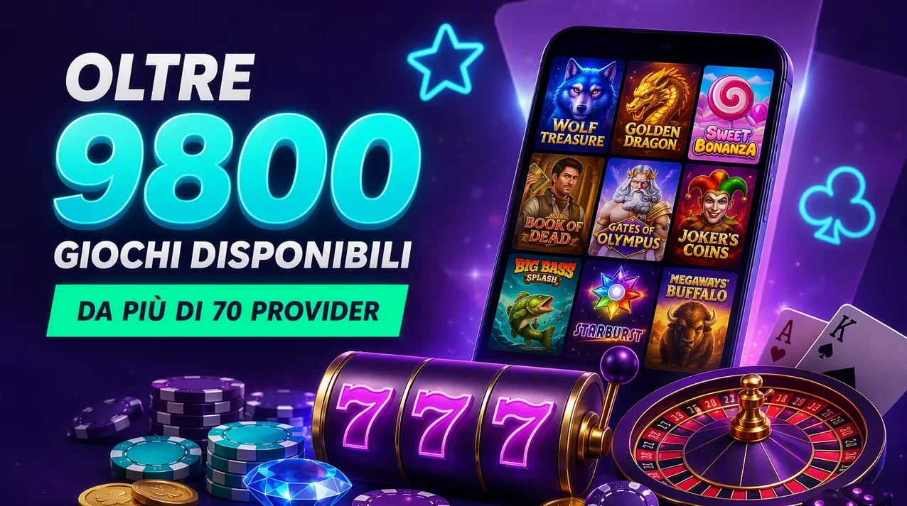 Giochi Naobet Casino — Oltre 9800 Titoli tra Slot, Live Casino e Crash Games